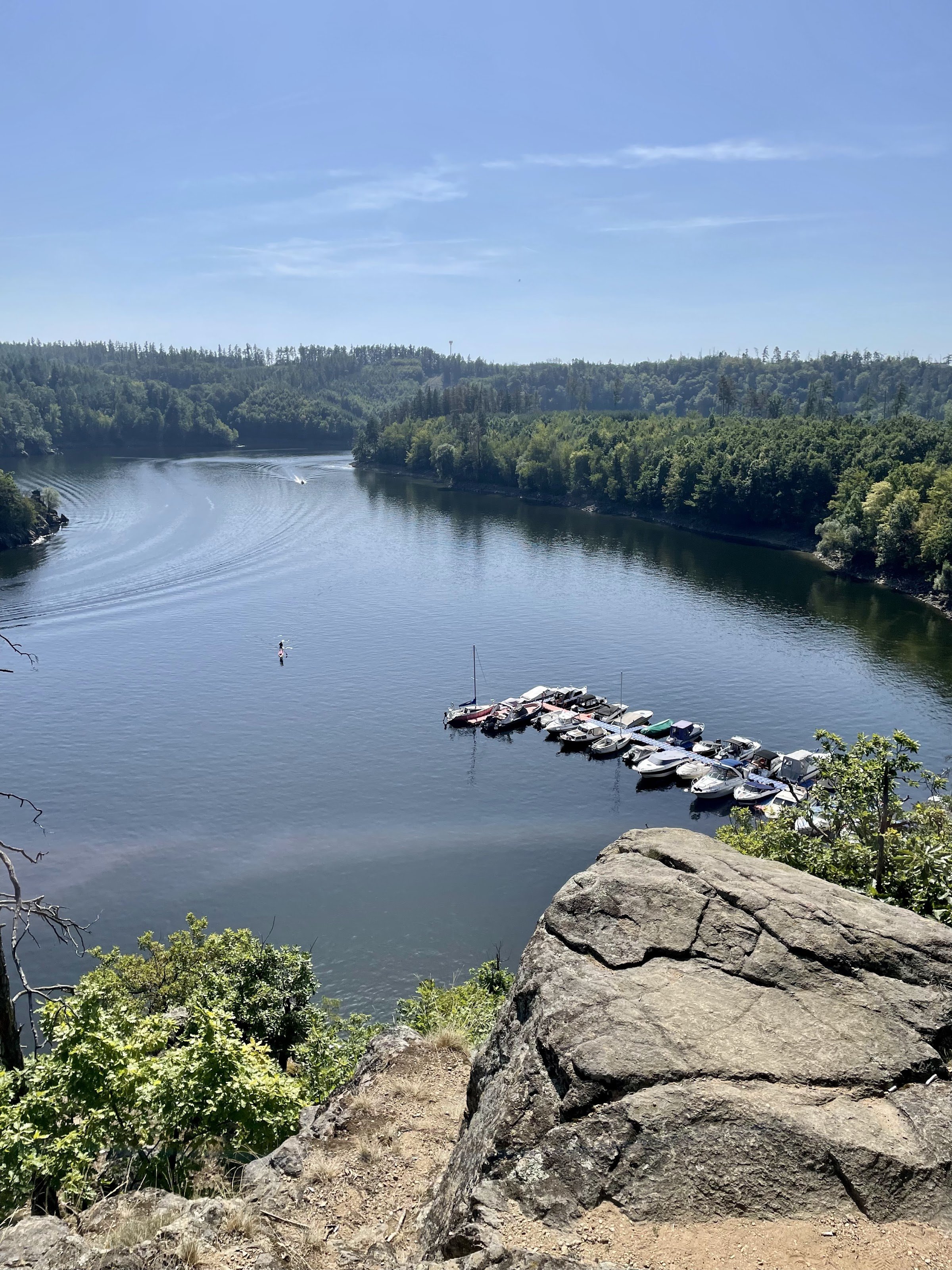 Autocamp Wilsonka na Dalešické přehradě